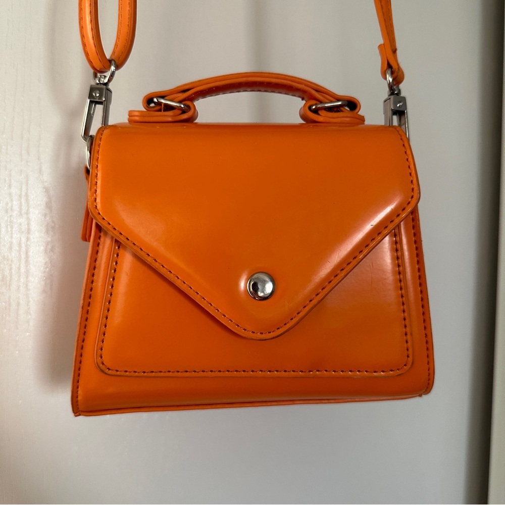 Urban Outfitters Orange Crossbody Mini Bag